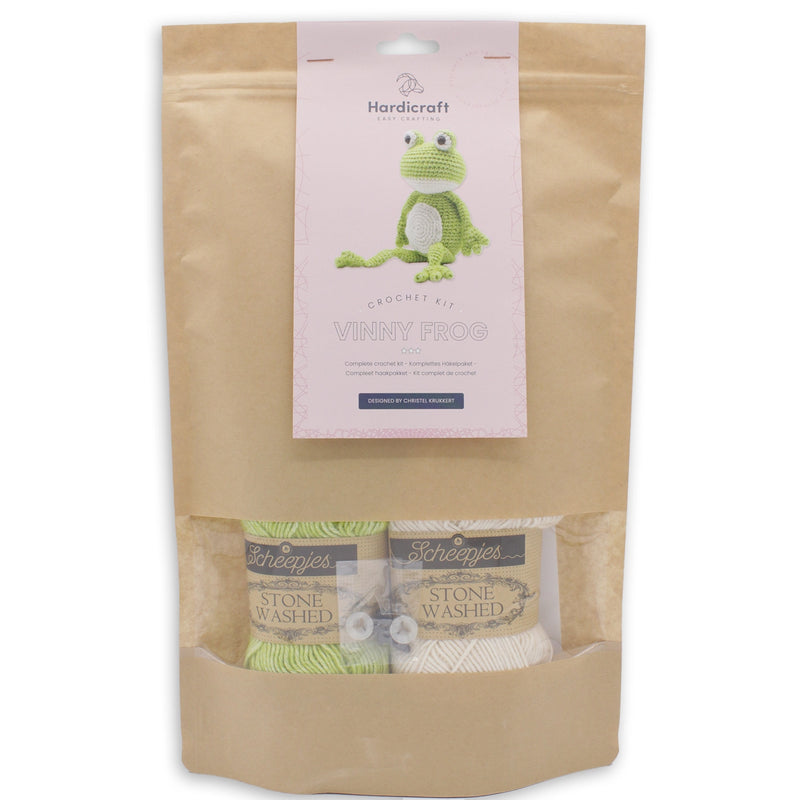 KIT: Hardicraft 'Vinny Frog' Crochet Kit