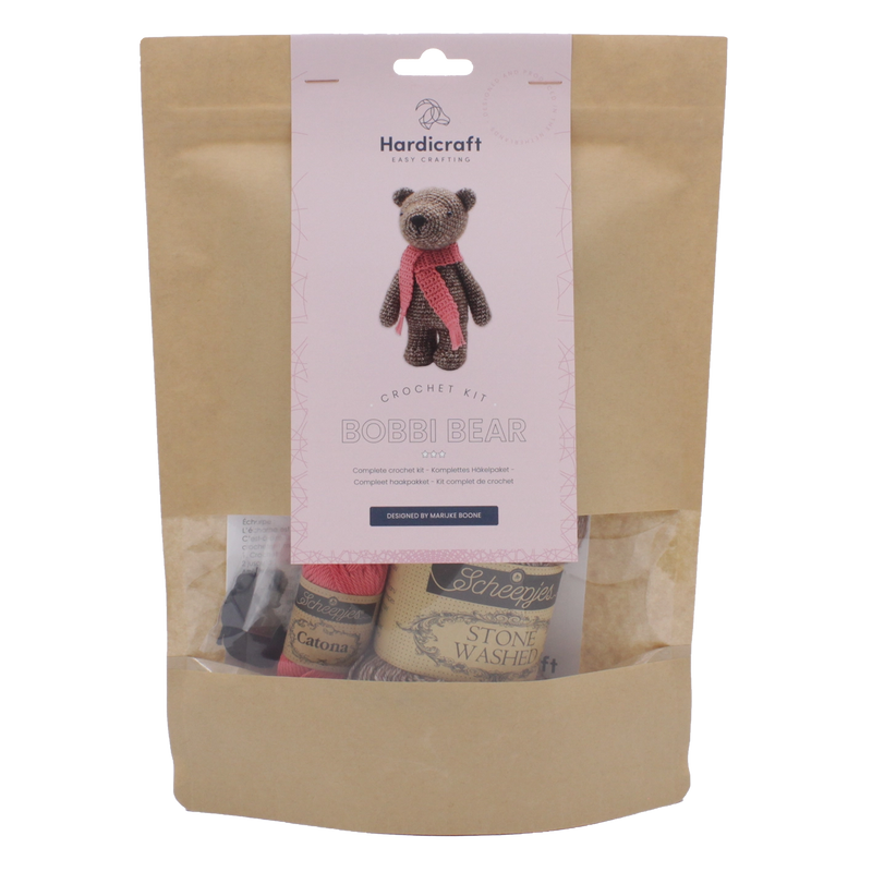 KIT: Hardicraft 'Bobbi Bear' Crochet Kit