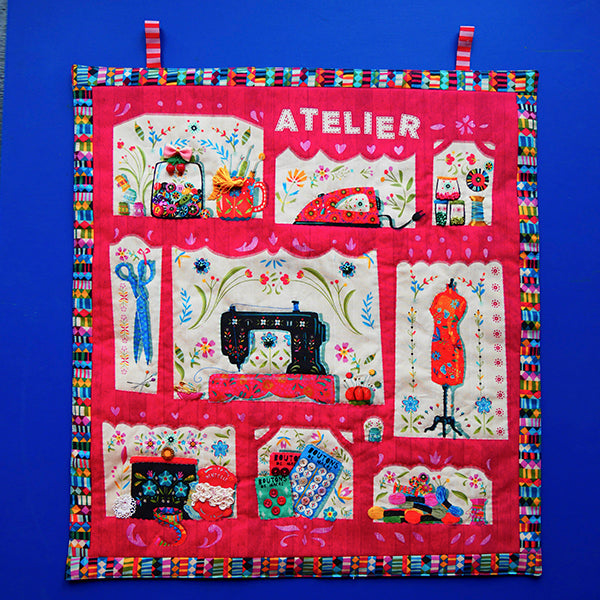 Odile Bailloeul | Couture Palace: ORGANIC COTTON 'Atelier' Panel: Approx 45cm x 55cm