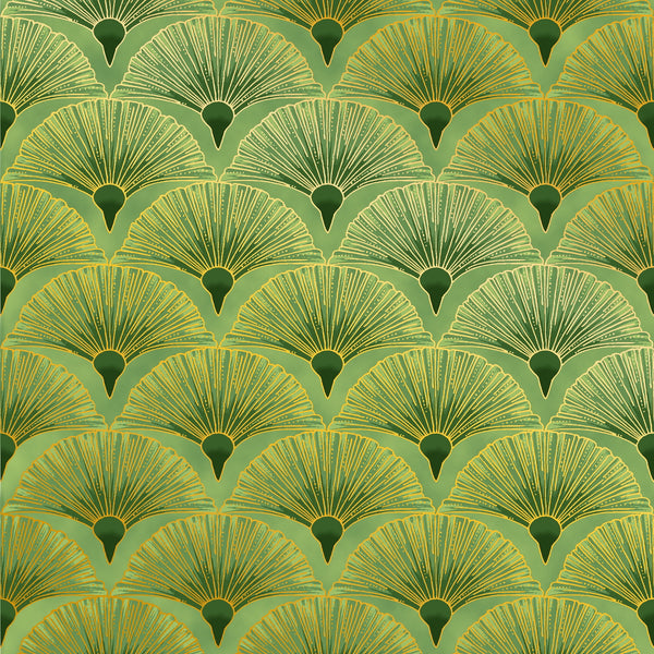 Leesa Chandler | Melba 'Fan' Green Gold 0005 10: by the 1/2m