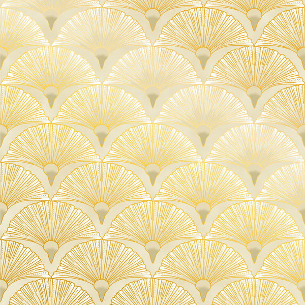 Leesa Chandler | Melba 'Fan' Cream Gold 0005 11: by the 1/2m