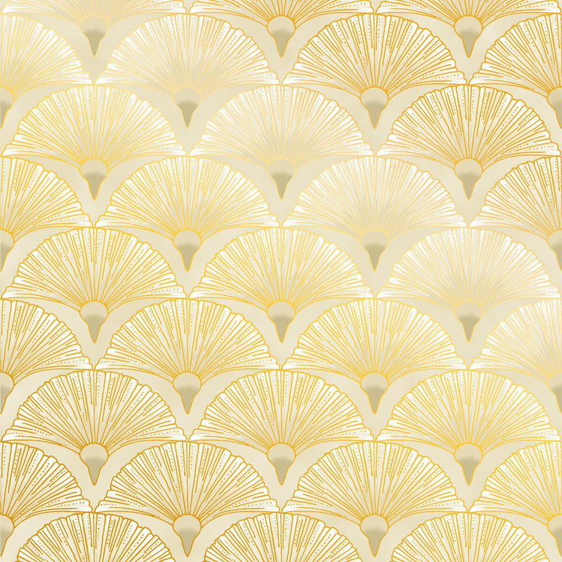 Leesa Chandler | Melba 'Fan' Cream Gold 0005 11: by the 1/2m