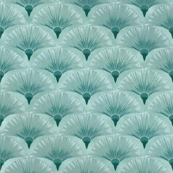 Leesa Chandler | Melba 'Fan' Teal Silver 0005 14: by the 1/2m