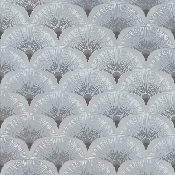 Leesa Chandler | Melba 'Fan' Grey Silver 0005 5: by the 1/2m