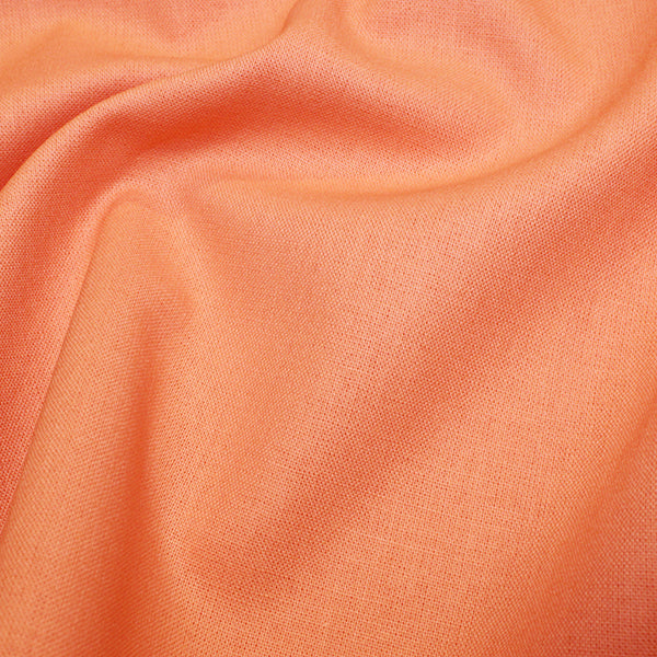 100% Cotton Plain: #107 Salmon: Cut to Order by the 1/2m