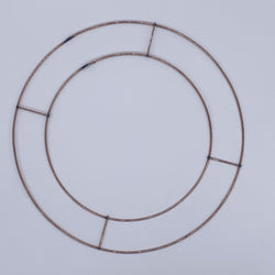 HARDWARE: 10" Florist's Wire Wreath Ring