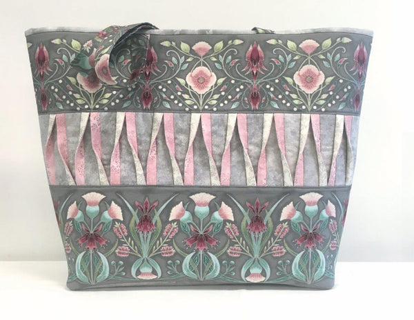 INSTRUCTIONS: Leesa Chandler MELBA Twisted Knitting Bag: PRINTED VERSION (Pre-Packed)