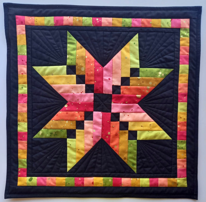 INSTRUCTIONS: 'Exploding Star' Cushion Pattern: PRINTED VERSION