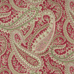 3 Sisters for Moda | Poinsettia Plaza 'Plaza Paisley' Crimson 44292 12: by the 1/2m