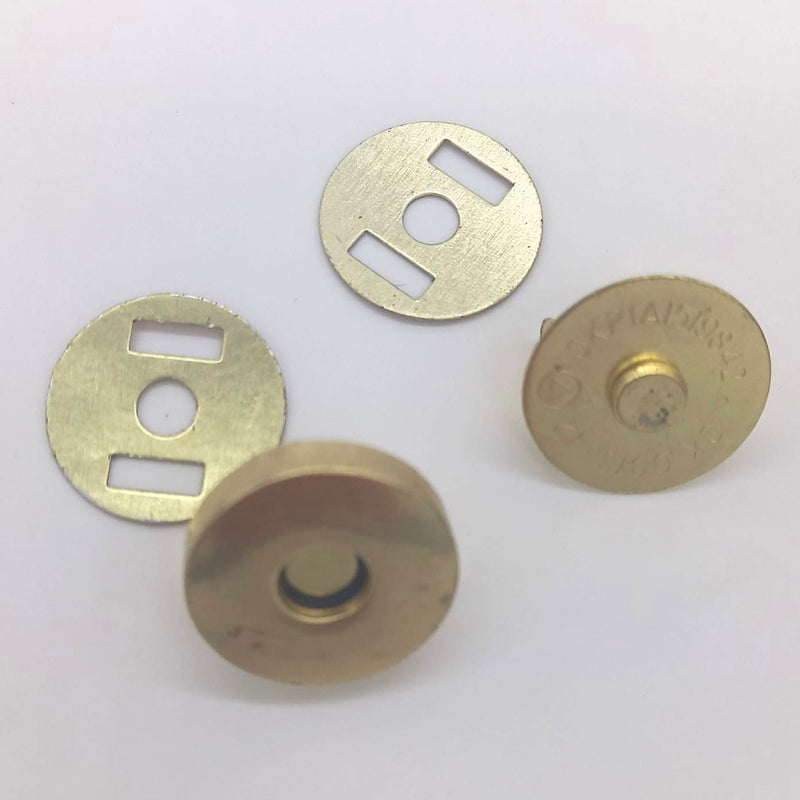 HARDWARE: Magnetic Clasp (Single): 18mm: Gold Colour