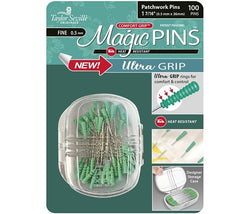 Taylor Seville: Magic Pins ULTRA GRIP 1 7/16" Patchwork FINE 0.5mm: 50 pins
