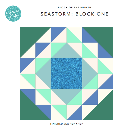 Seastorm Block of the Month - Block One Instructions