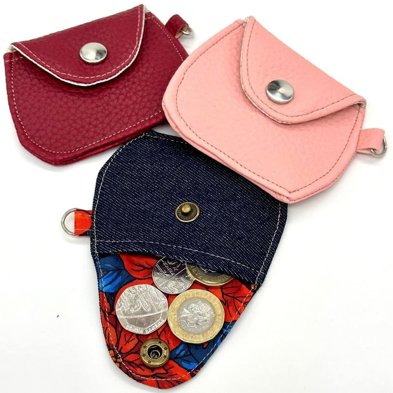 INSTRUCTIONS: D Ring Coin Purse: DIGITAL DOWNLOAD