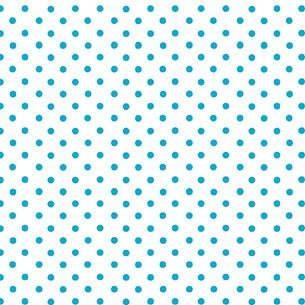 Makower | 'Spot On' Cyan on White 830/WT: by the 1/2m