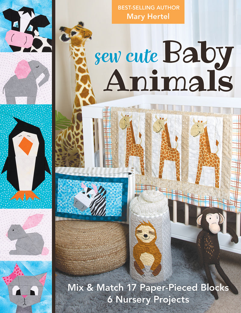 Sew Cute Baby Animals by Mary Hertel
