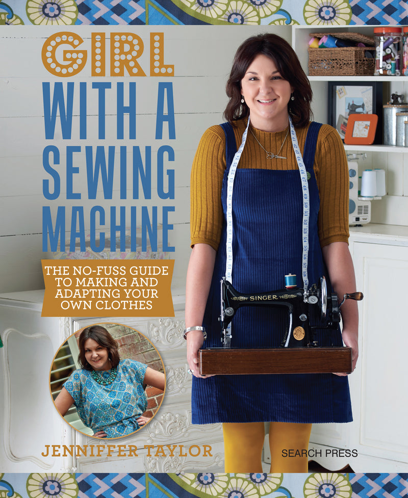 Girl with a Sewing Machine by Jenniffer Taylor