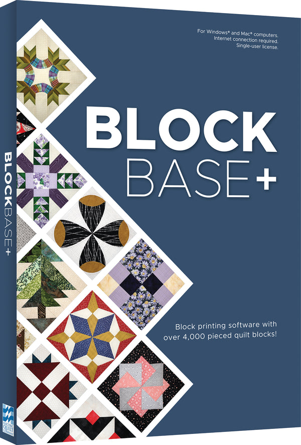 BlockBase+ Software (For Mac® and Windows®) by The Electric Quilt Company