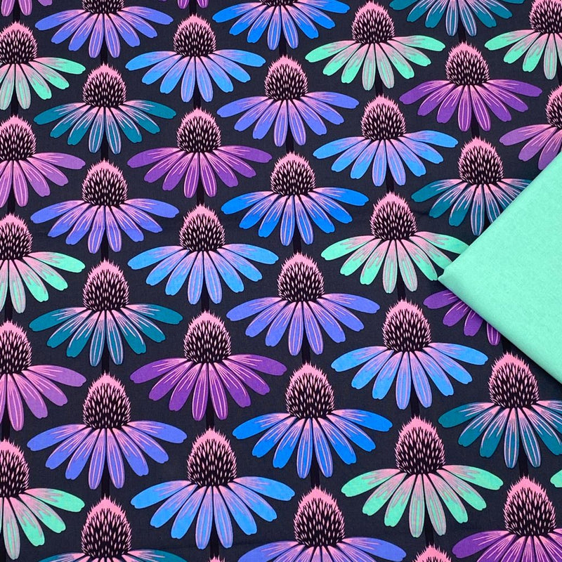 Half Metre Heaven: Anna Maria Horner Hindsight 'Echinacea Glow' Amethyst with Spearmint