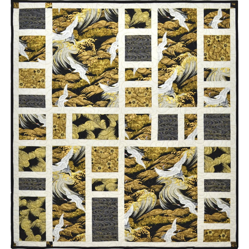 INSTRUCTIONS: Leesa Chandler 'Asian Screens' Quilt Pattern: DIGITAL DOWNLOAD