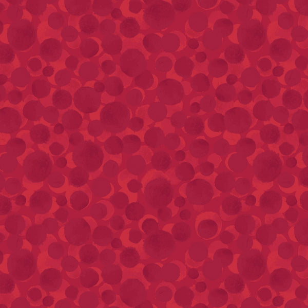 Lewis & Irene: 'Bumbleberries Basics' in Postbox Red BB184: by the 1/2m