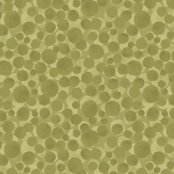 Lewis & Irene: 'Bumbleberries' in Stem Green BB274: Cut To Order: By the 1/2m