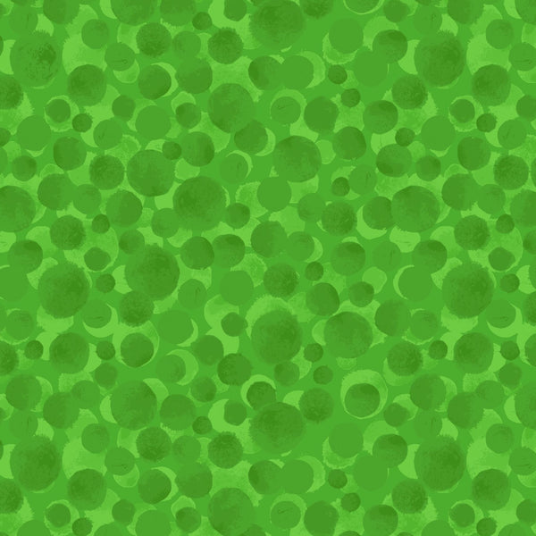 Lewis & Irene: 'Bumbleberries' in Bright Green BB295: by the 1/2m