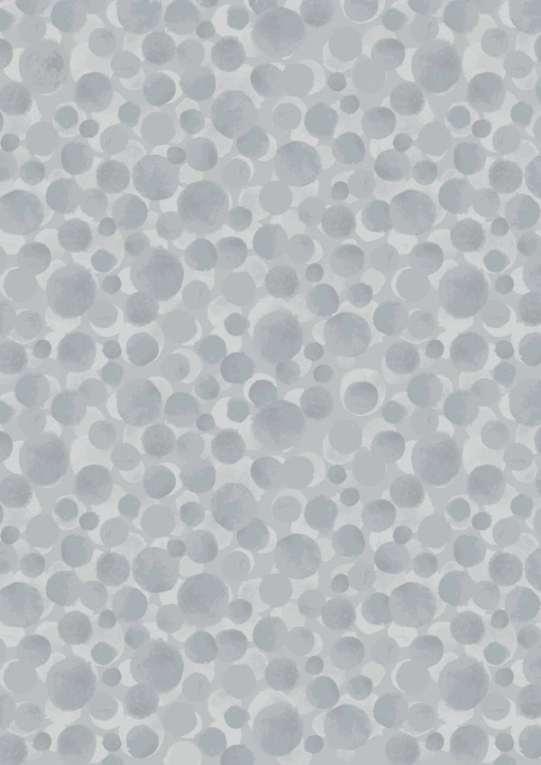 Lewis & Irene | AW22 'Bumbleberries' Light Slate BB305: by the 1/2m