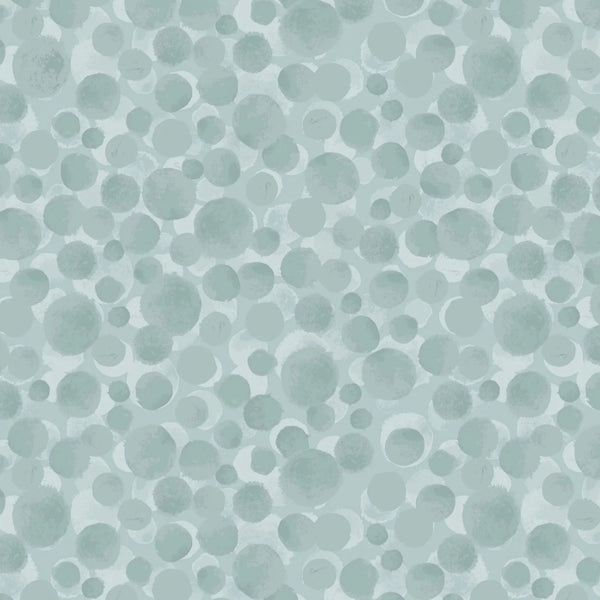 Lewis & Irene | 'Bumbleberries Basics' Light Blue BB307: by the 1/2m