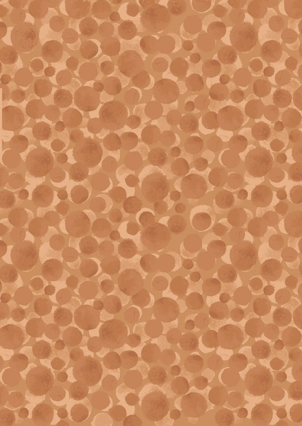 Lewis & Irene | AW22 'Bumbleberries' Soft Terracotta BB312: by the 1/2m