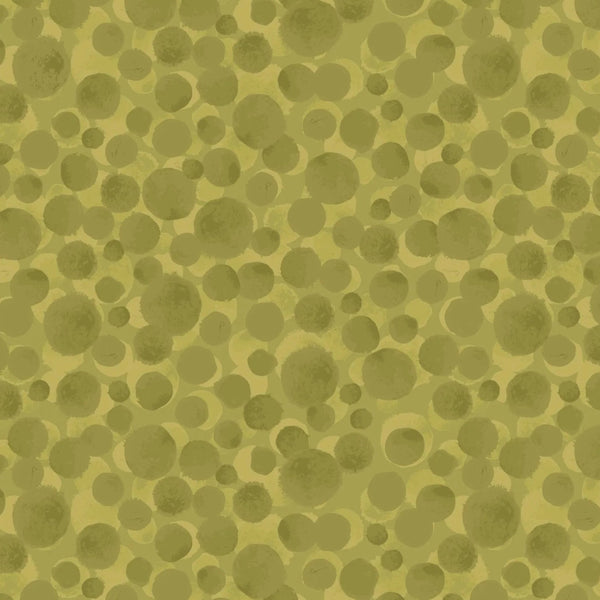 Lewis & Irene | AW22 'Bumbleberries' Olive BB313: by the 1/2m