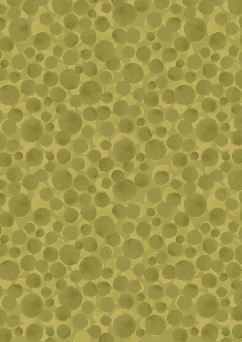 Lewis & Irene | AW22 'Bumbleberries' Olive BB313: by the 1/2m