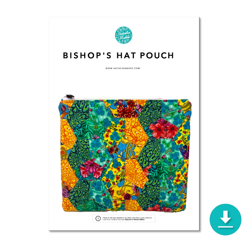 INSTRUCTIONS: Bishops Hat Pouch: DIGITAL DOWNLOAD