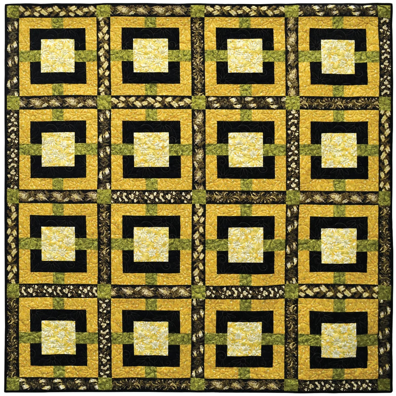 INSTRUCTIONS: Leesa Chandler 'Botanica' Quilt Pattern: PRINTED VERSION (Pre-Packed)