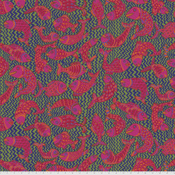 Kaffe Fassett Collective | August 2021: 'Koi Polloi' Green: by the 1/2m