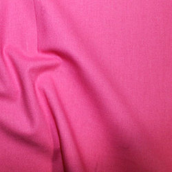 100% Cotton Plain: #31 Bright Pink: Cut to Order by the 1/2m