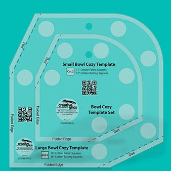 Creative Grids: CGRBOWLS Bowl Cozy Template Nested Set