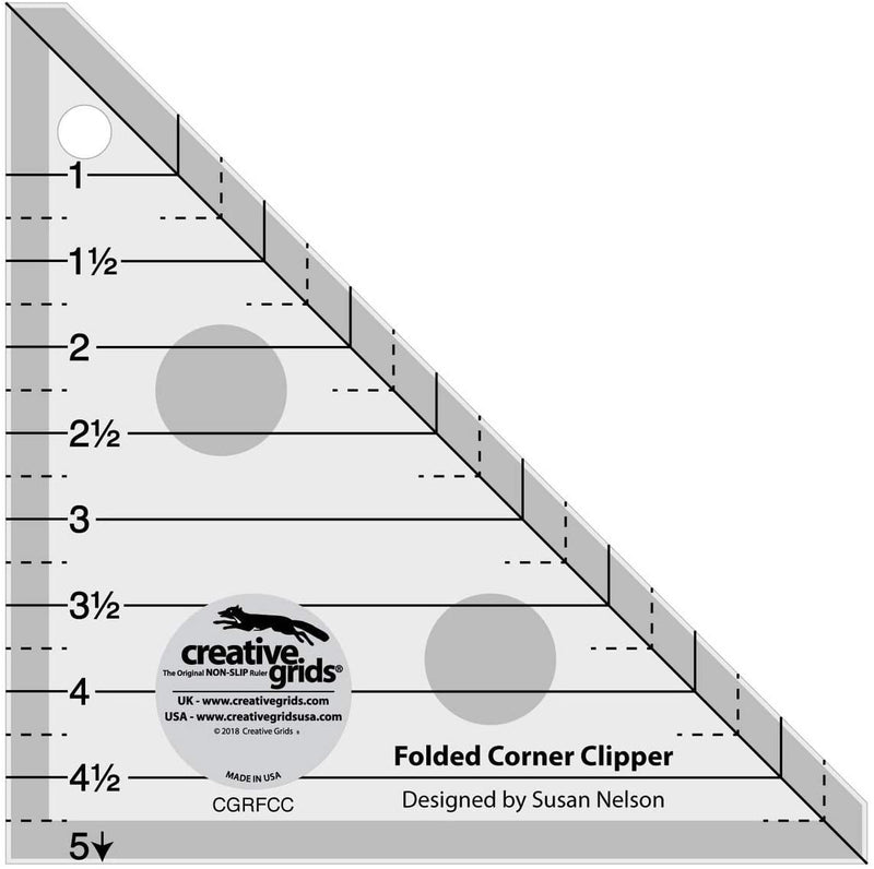 NEW: Creative Grids Non-Slip Folded Corner Clipper Tool - CGRFCC Accessory | Natasha Makes