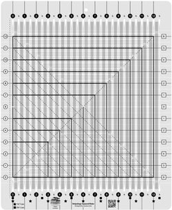 Creative Grids Stripology Squared Quilting Ruler Template CGRGE2 Accessory | Natasha Makes