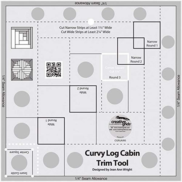 CGRJAW5 8" Curvy Log Cabin Accessory | Natasha Makes