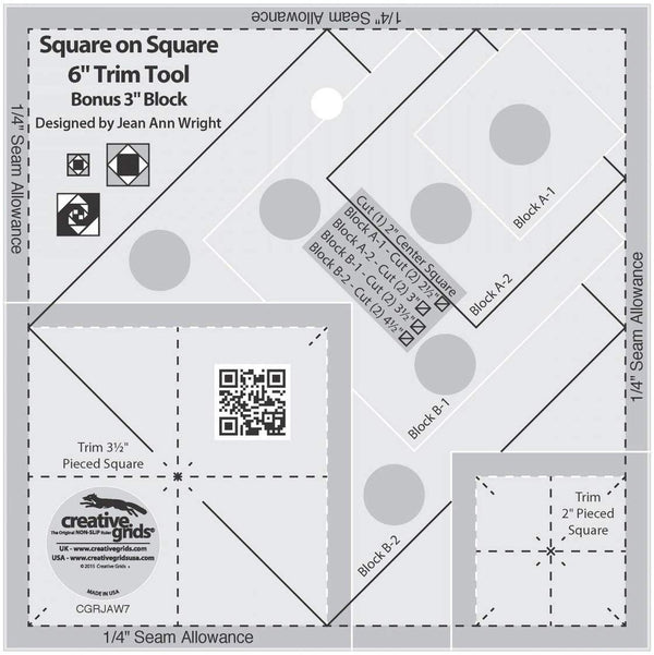 CGRJAW7 Square on Square 3" or 6" Accessory | Natasha Makes