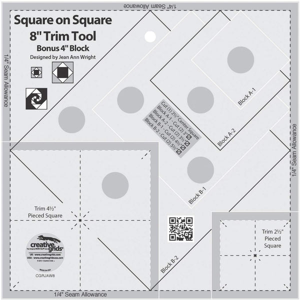 CGRJAW8 Square on Square 4" or 8" Accessory | Natasha Makes