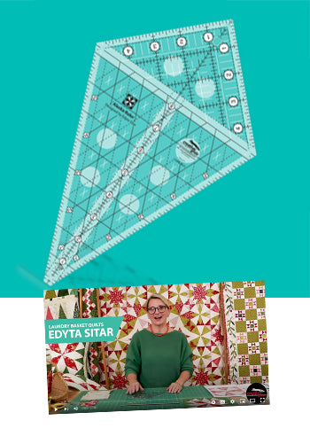Creative Grids: CGRLBQ1 Alaska Ruler by Edyta Sitar