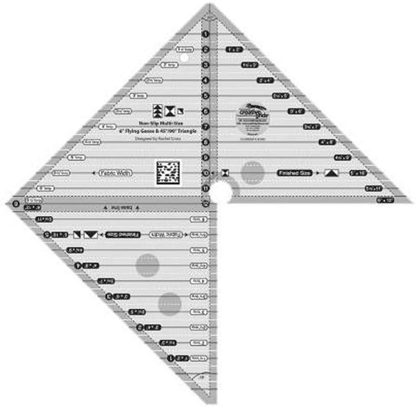 CGRMSFG4590 6" Multi-Size Flying Geese Accessory | Natasha Makes