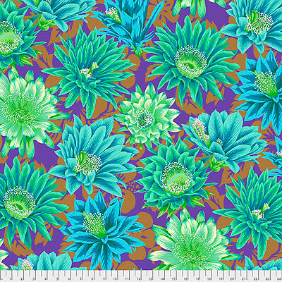 Kaffe Fassett Collective | Classics: 'Cactus Flower' Emerald: by the 1/2m