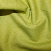 100% Cotton Plain: #58 Chartreuse: Cut to Order by the 1/2m