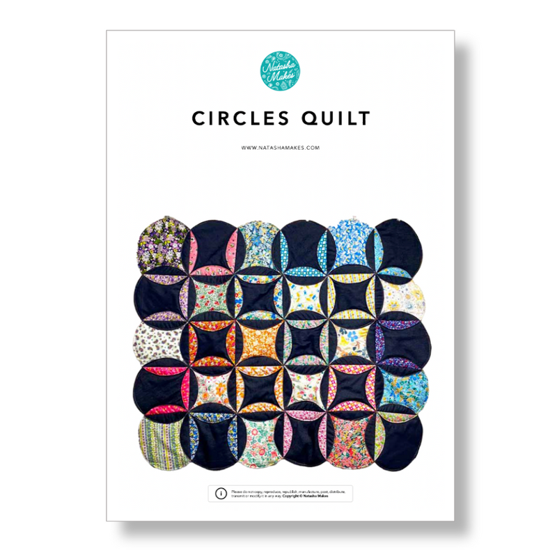 INSTRUCTIONS: Circles Quilt: PRINTED VERSION