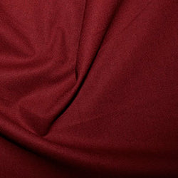100% Cotton Plain: #34 Claret: by the 1/2m