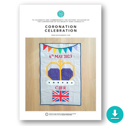 INSTRUCTIONS with Templates: Coronation Celebration: DIGITAL DOWNLOAD