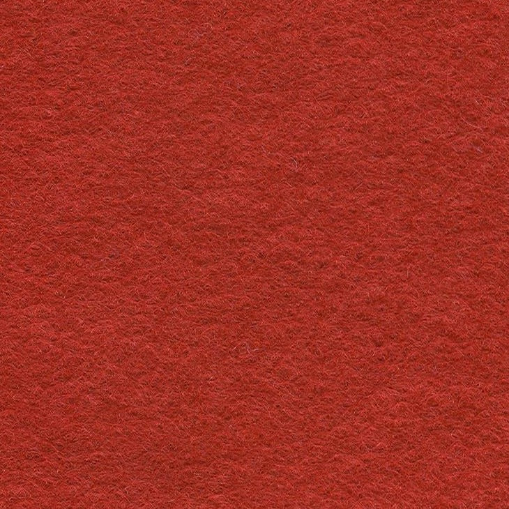 FELT: Wool Mix Handicraft Felt: 18" x 18" Square: PAPRIKA