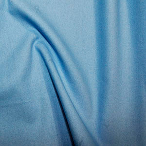 100% Cotton Plain: #45 Cyan: by the 1/2m
